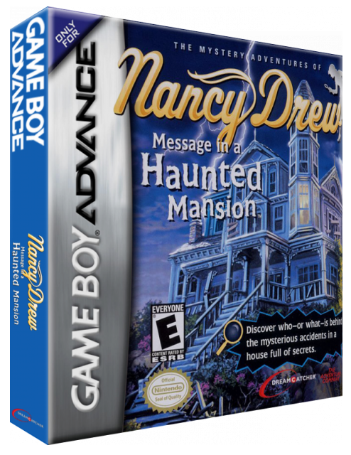 Nancy Drew - Message in a Haunted Mansion — box-3D (US)