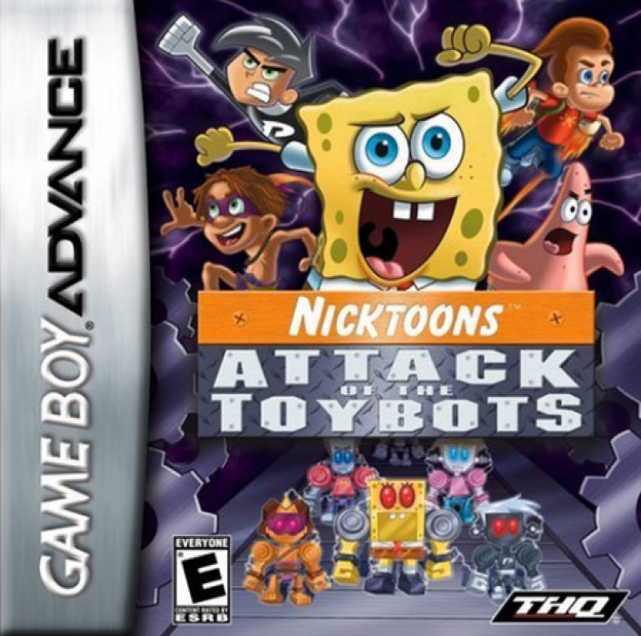 SpongeBob and Friends - Attack of the Toybots box art