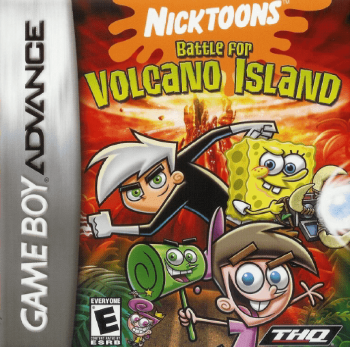 SpongeBob SquarePants and Friends - Battle for Volcano Island box art