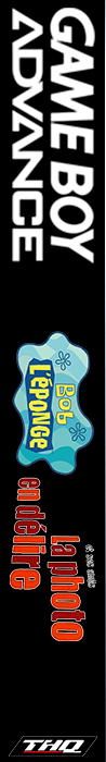 SpongeBob SquarePants and Friends in Freeze Frame Frenzy — box-2D-side (FR)