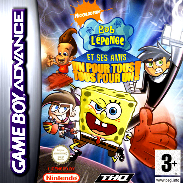 SpongeBob SquarePants and Friends Unite! — box-2D (FR)