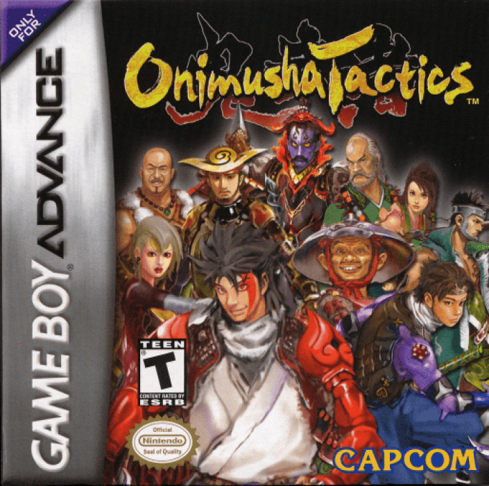 Onimusha Tactics box art