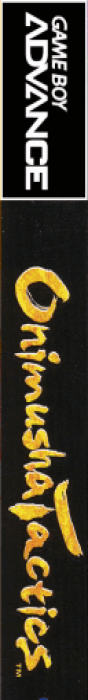 Onimusha Tactics — box-2D-side (US)