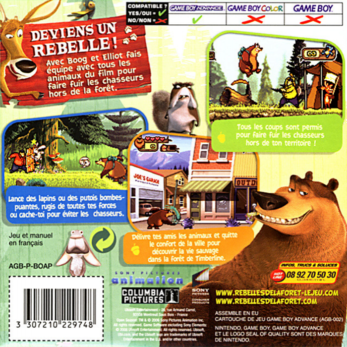 Open Season — box-2D-back (FR)