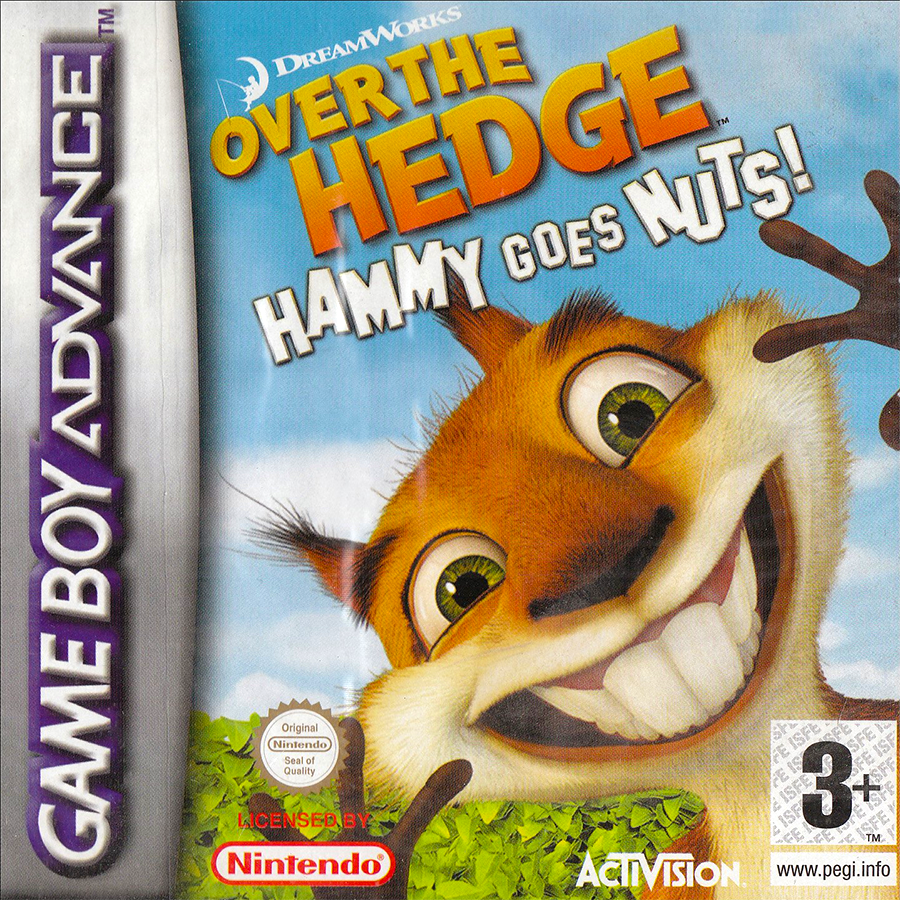 Over The Hedge - Hammy Goes Nuts! — box-2D (EU)
