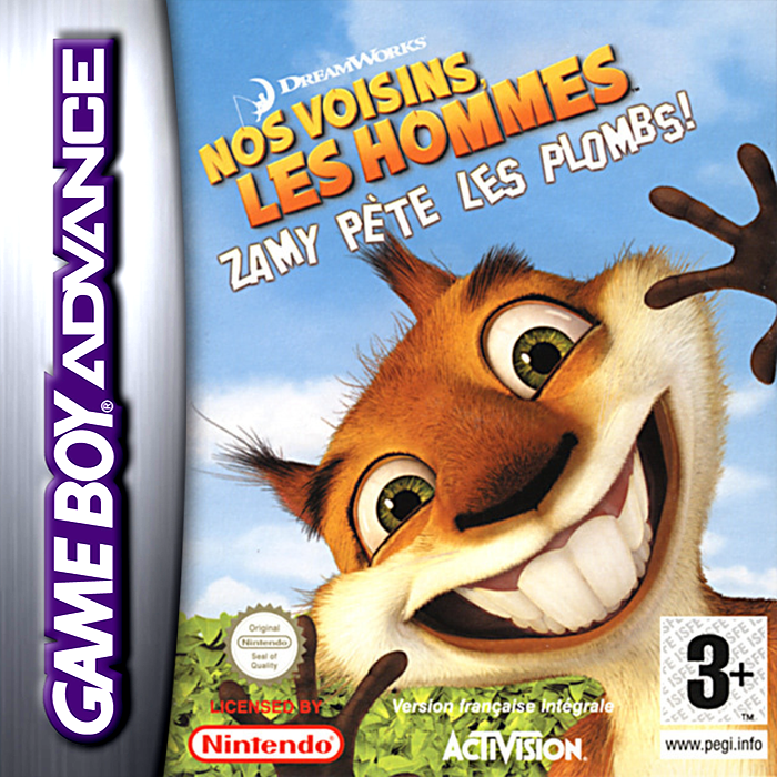 Over The Hedge - Hammy Goes Nuts! — box-2D (FR)