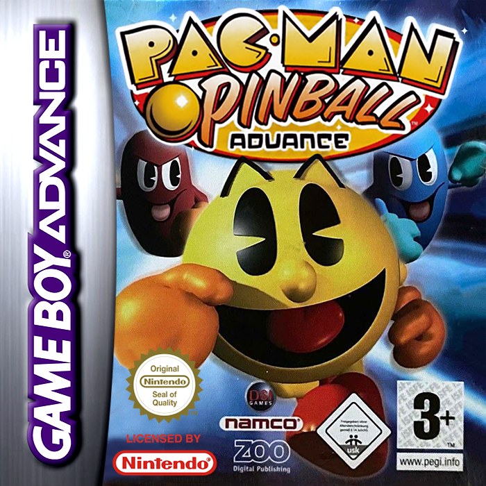 Pac-Man Pinball Advance — box-2D (EU)