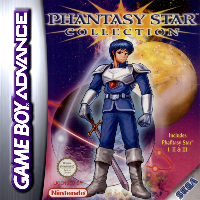 Phantasy Star Collection — box-2D (EU)