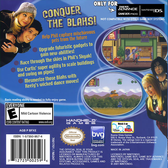 Phil Of The Future — box-2D-back (US)