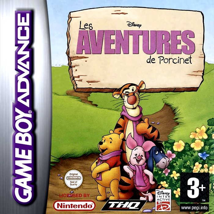 Piglet's Big Game — box-2D (FR)