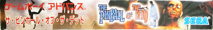 Pinball Of The Dead, The — box-2D-side (JP)