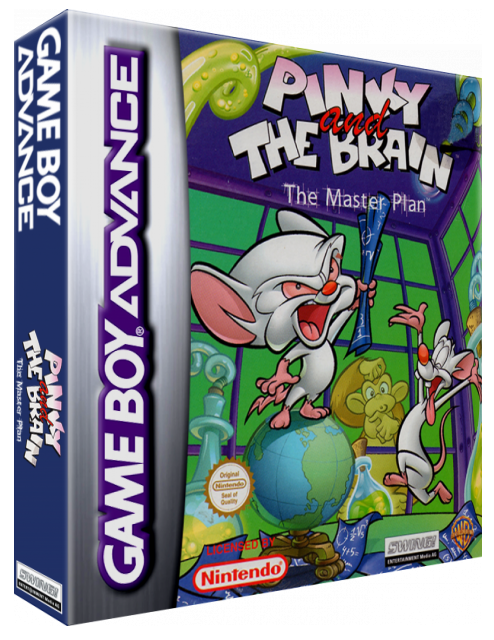 Pinky And The Brain - The Masterplan — box-3D (EU)