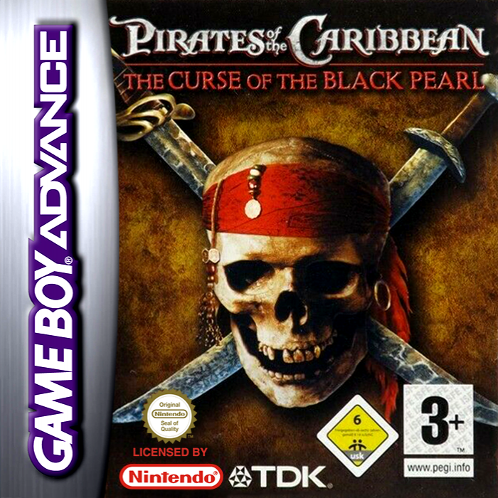 Pirates Of The Caribbean - The Curse Of The Black Pearl — box-2D (EU)