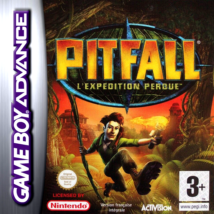 Pitfall - The Lost Expedition — box-2D (FR)