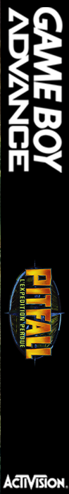 Pitfall - The Lost Expedition — box-2D-side (FR)