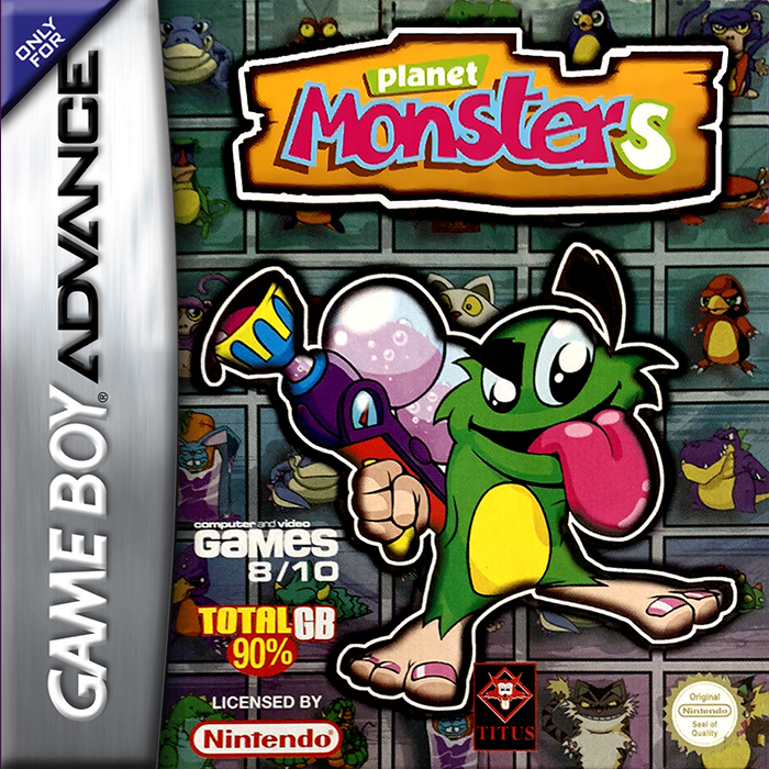 Planet Monsters — box-2D (EU)