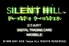 Play Novel - Silent Hill — sstitle (JP)