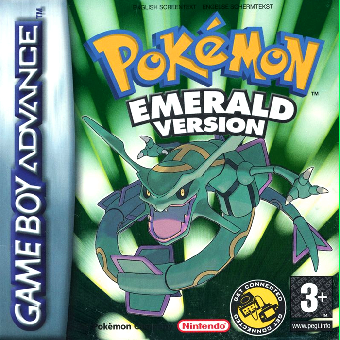 Pokémon - Emerald Version — box-2D (EU)