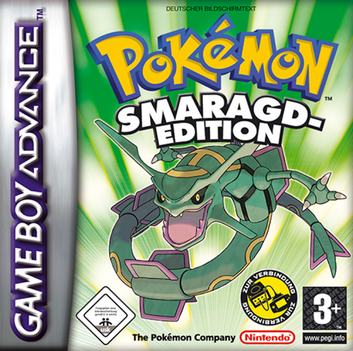 Pokémon - Emerald Version — box-2D (DE)