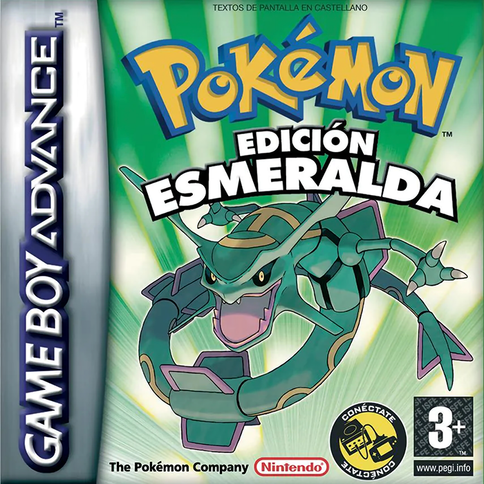 Pokémon - Emerald Version — box-2D (SP)
