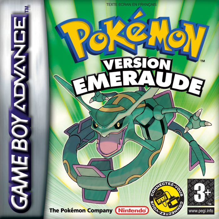 Pokémon - Emerald Version — box-2D (FR)