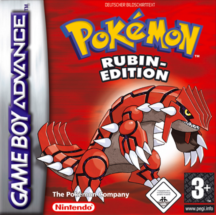 Pokemon - Ruby Version — box-2D (DE)