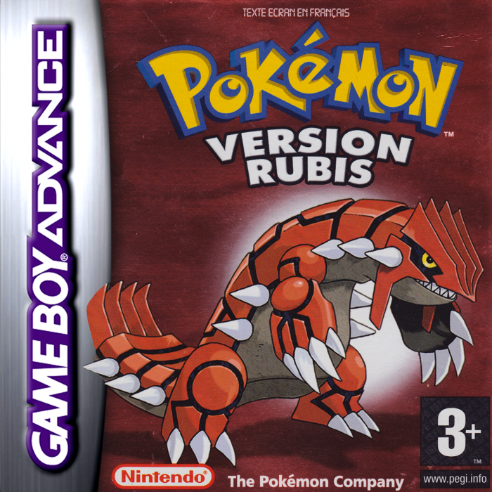 Pokemon - Ruby Version — box-2D (FR)