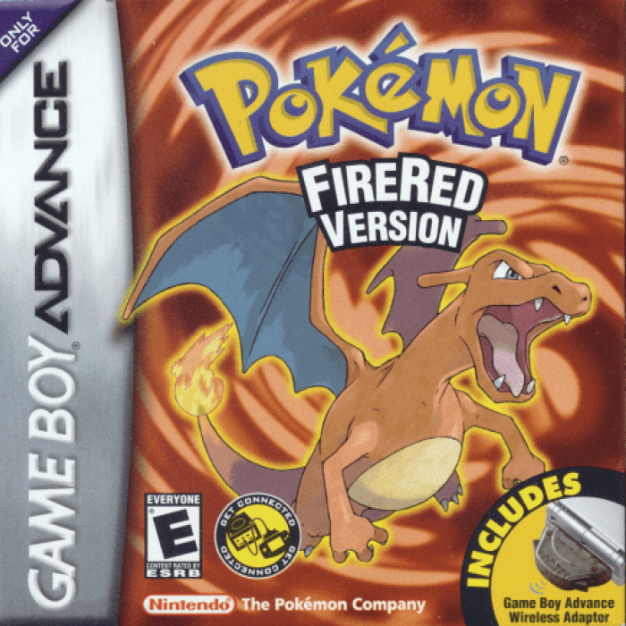 Pokémon - FireRed Version box art