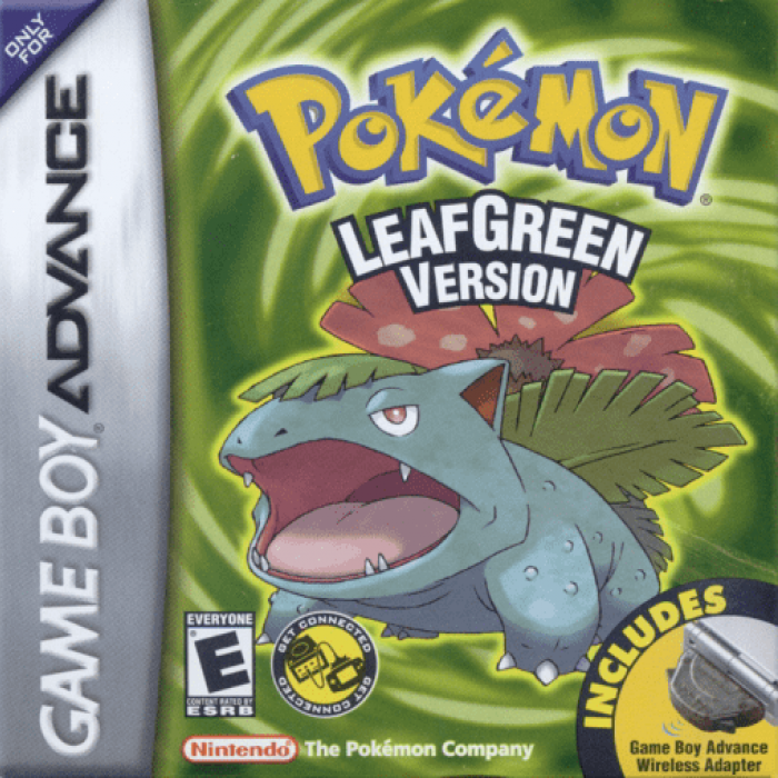 Pokémon - LeafGreen Version box art