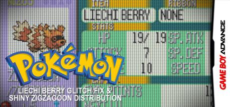 Pokemon - Liechi Berry Glitch Fix And Shiny Zigzagoon Distribution — steamgrid