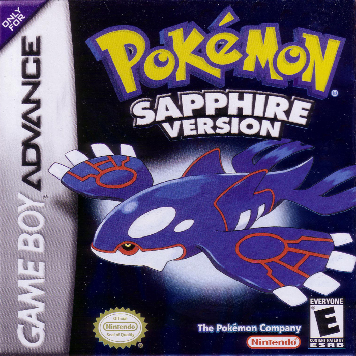 Pokémon - Sapphire Version box art