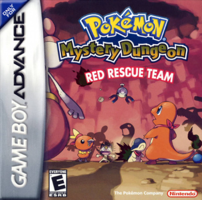 Pokémon Mystery Dungeon - Red Rescue Team box art