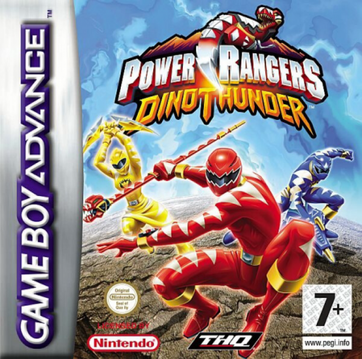 Power Rangers - Dino Thunder — box-2D (EU)