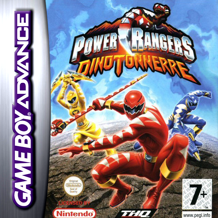 Power Rangers - Dino Thunder — box-2D (FR)