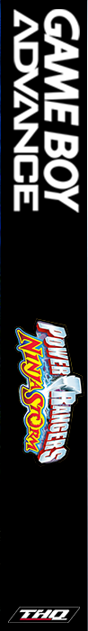 Power Rangers - Ninja Storm — box-2D-side (EU)