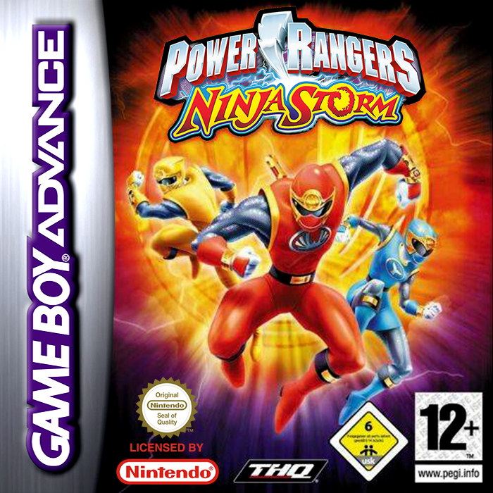 Power Rangers - Ninja Storm — box-2D (EU)