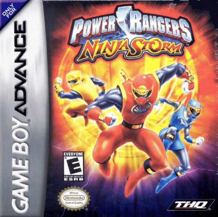Power Rangers - Ninja Storm box art