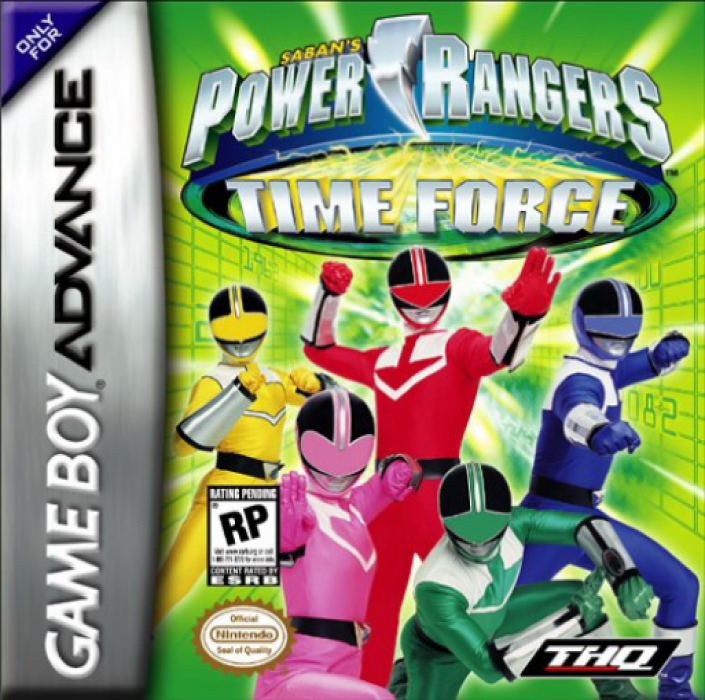 Power Rangers - Time Force box art