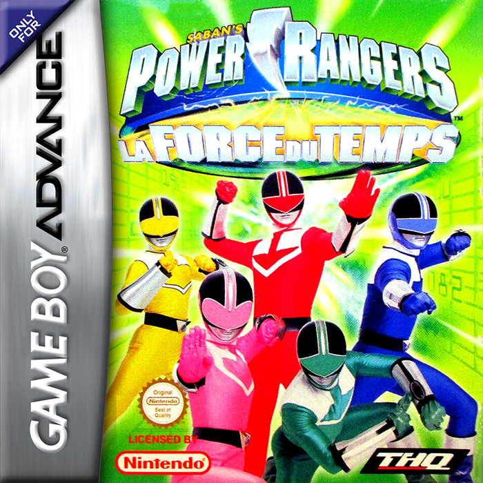 Power Rangers - Time Force — box-2D (FR)
