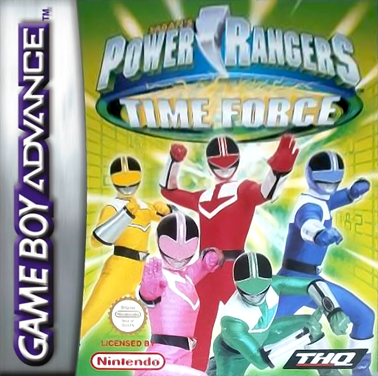 Power Rangers - Time Force — box-2D (EU)