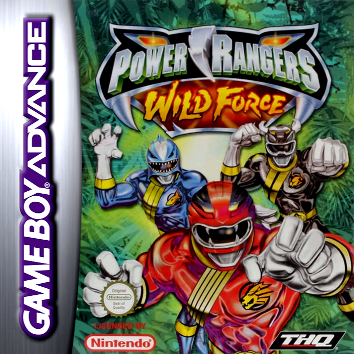 Power Rangers - Wild Force — box-2D (EU)