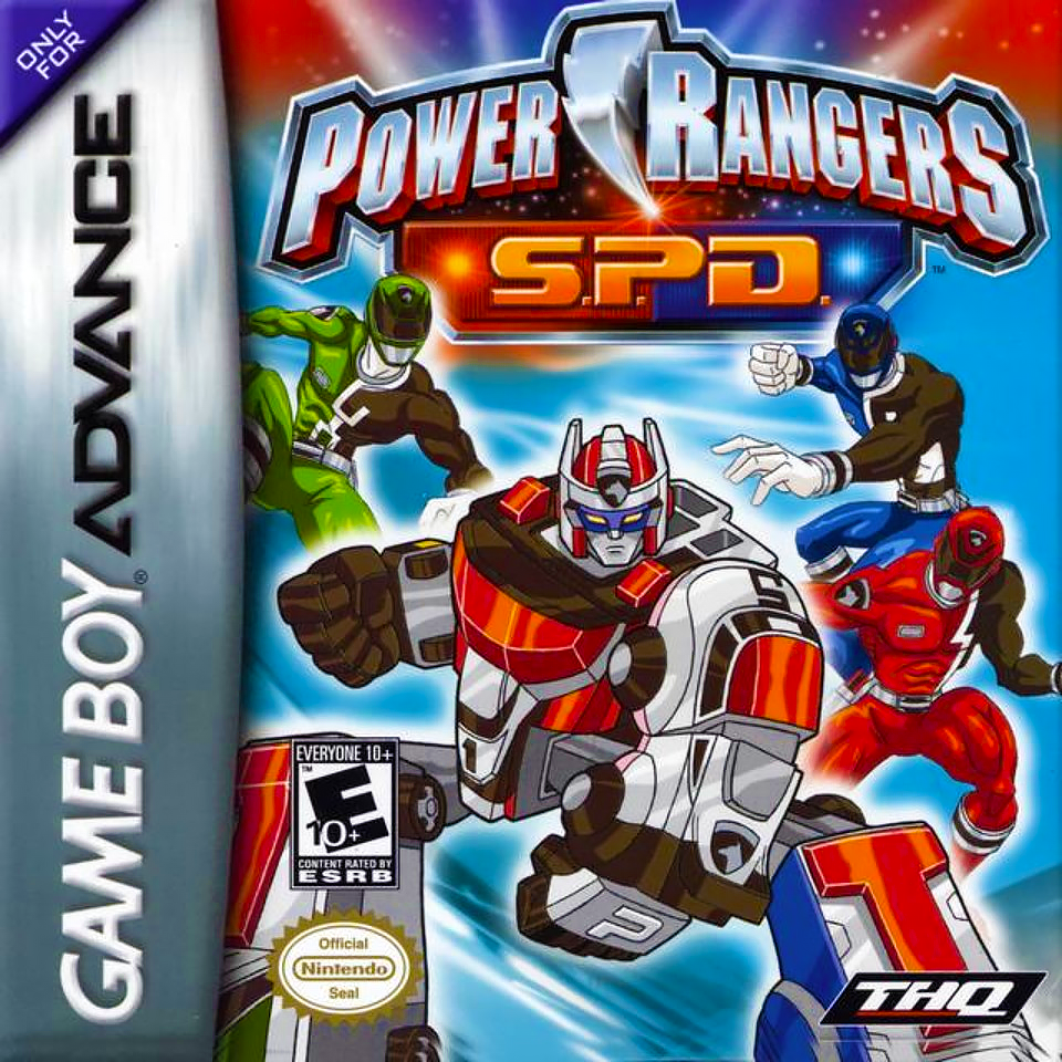 Power Rangers S.P.D. box art