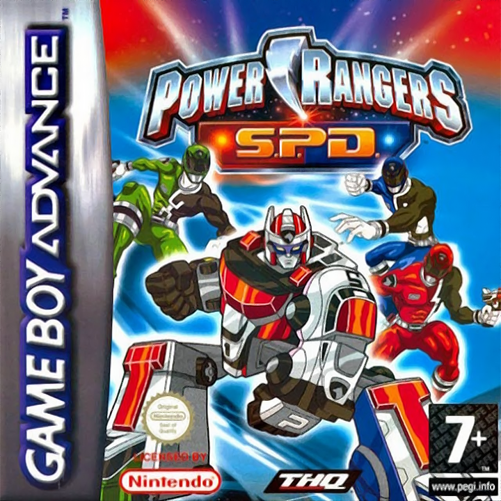 Power Rangers S.P.D. — box-2D (EU)