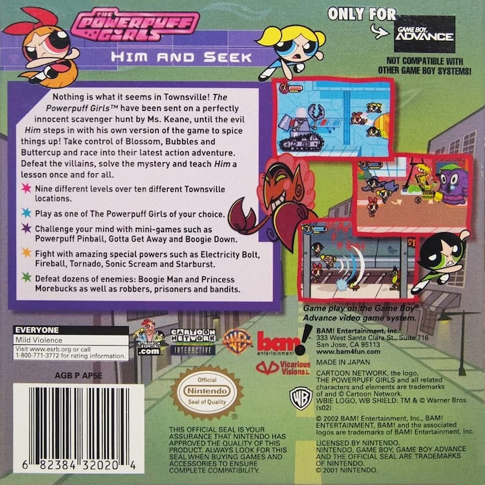 Powerpuff Girls - Him And Seek, The — box-2D-back (US)