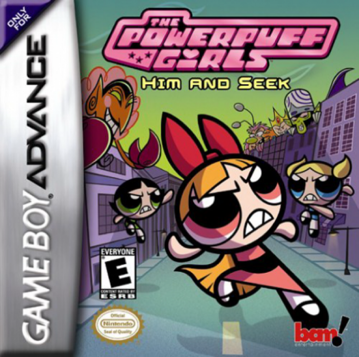 Powerpuff Girls - Him And Seek, The box art
