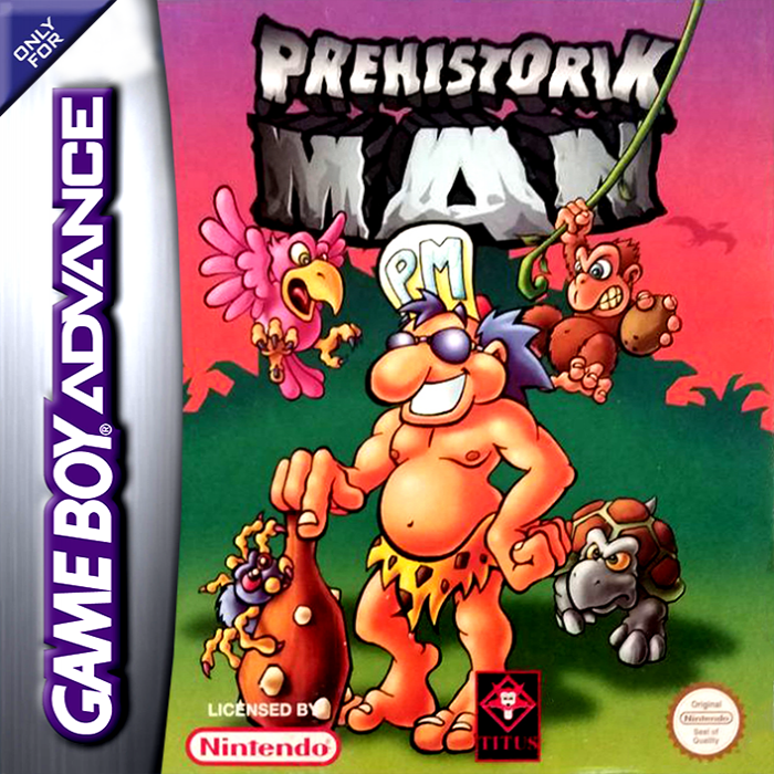 Prehistorik Man — box-2D (EU)
