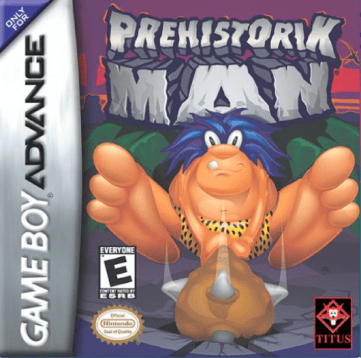 Prehistorik Man box art