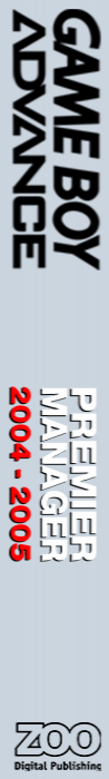 Premier Manager 2004-2005 — box-2D-side (EU)