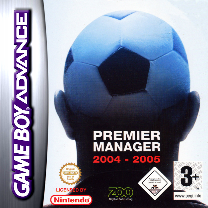 Premier Manager 2004-2005 box art