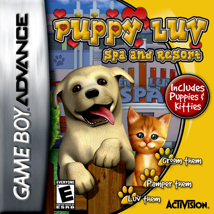 Puppy Luv - Spa And Resort box art